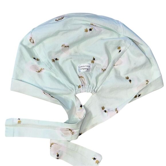 Crown Swans Pixie-Style Scrub Hat - Picture 5 of 7